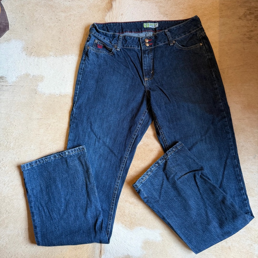 Wrangler 20X Jackson Lower Rise Jeans, boot cut, size 11/12 X 34